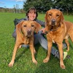 Suzann mit Emma und Samu
