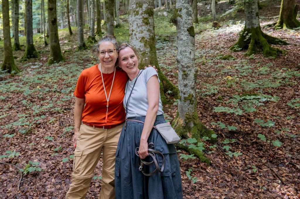 Beratung im Wald: zuhören, Fragen klären, ehrlich einschätzen